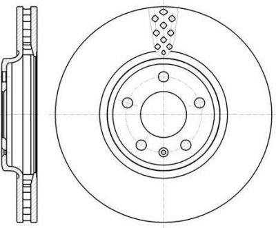 Remsa 61110.10 тормозной диск на AUDI A4 Avant (8K5, B8)