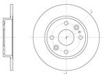 Remsa 61119.00 тормозной диск на MAZDA 323 C IV (BG)