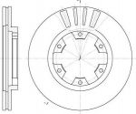 Remsa 61239.10 тормозной диск на NISSAN PICK UP I (720)