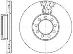 REMSA Диск торм. пер. вент.[301x30] 9 отв. min2 (61298.10)