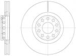 Remsa 61362.10 тормозной диск на VW PASSAT (3B3)