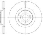 Remsa 61406.10 тормозной диск на MERCEDES-BENZ M-CLASS (W164)