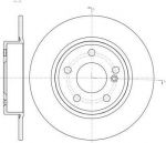 Remsa 61465.00 тормозной диск на MERCEDES-BENZ B-CLASS (W246, W242)