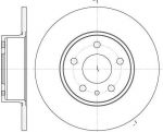 Remsa 6149.00 тормозной диск на ALFA ROMEO 164 (164)