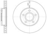 Remsa 61560.10 тормозной диск на FORD FOCUS III Turnier