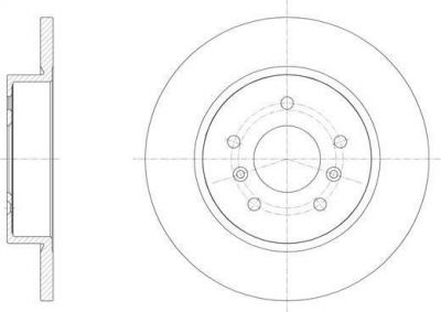 Remsa 61582.00 тормозной диск на NISSAN QASHQAI (J11, J11_)