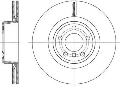 Remsa 61595.10 тормозной диск на 2 купе (F22, F87)