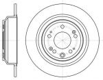 Remsa 61608.00 тормозной диск на HONDA ACCORD VIII универсал