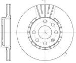 Remsa 6174.10 тормозной диск на OPEL VECTRA A (86_, 87_)