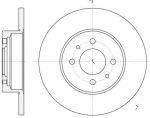 Remsa 6180.00 тормозной диск на FIAT REGATA Weekend (138)