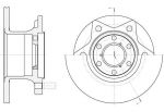 Remsa 6242.00 тормозной диск на IVECO DAILY I фургон/универсал