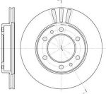 Remsa 6408.10 тормозной диск на TOYOTA LAND CRUISER (_J6_)