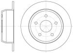 Remsa 6628.00 тормозной диск на JEEP CHEROKEE (XJ)
