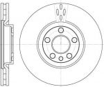 Remsa 6658.10 тормозной диск на FIAT ULYSSE (179AX)