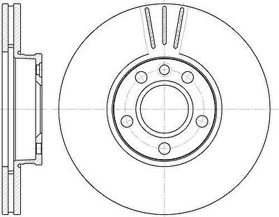 REMSA Торм.диск пер.вент.[300x26] 5 отв.[min 2] (6660.10)