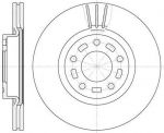 Remsa 6672.10 тормозной диск на MAZDA 3 седан (BL)