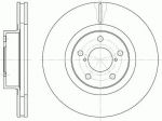 Remsa 6715.10 тормозной диск на SUBARU LEGACY IV универсал (BL, BP, B13_)