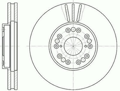 Remsa 6793.10 тормозной диск на LEXUS SC (UZZ40_)