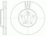 Remsa 6819.10 тормозной диск на TOYOTA AVENSIS (_T22_)