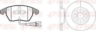 Remsa 81030.02 комплект тормозов, дисковый тормозной механизм на SKODA OCTAVIA Combi (1Z5)