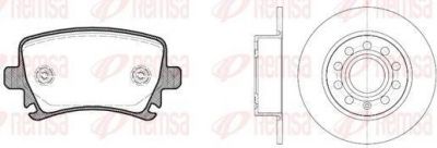 Remsa 81031.00 комплект тормозов, дисковый тормозной механизм на SKODA OCTAVIA (1Z3)