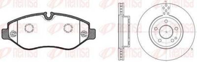 Remsa 81245.01 комплект тормозов, дисковый тормозной механизм на MERCEDES-BENZ VIANO (W639)