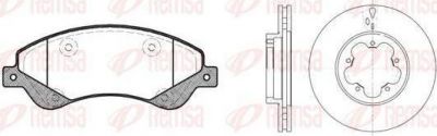 Remsa 81251.00 комплект тормозов, дисковый тормозной механизм на FORD TRANSIT c бортовой платформой/ходовая часть