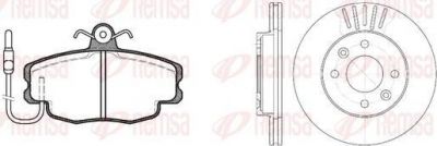 Remsa 8141.01 комплект тормозов, дисковый тормозной механизм на RENAULT 19 II Chamade (L53_)