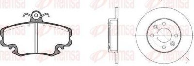 Remsa 8141.04 комплект тормозов, дисковый тормозной механизм на RENAULT CLIO I (B/C57_, 5/357_)