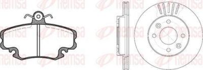 Remsa 8141.05 комплект тормозов, дисковый тормозной механизм на RENAULT CLIO II (BB0/1/2_, CB0/1/2_)