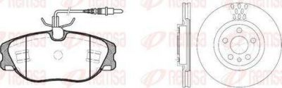 Remsa 8305.00 комплект тормозов, дисковый тормозной механизм на PEUGEOT EXPERT фургон (222)