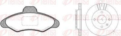 Remsa 8331.00 комплект тормозов, дисковый тормозной механизм на FORD ESCORT VII (GAL, AAL, ABL)