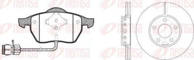 Remsa 8390.01 комплект тормозов, дисковый тормозной механизм на AUDI 100 (4A, C4)