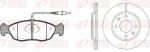 Remsa 8461.01 комплект тормозов, дисковый тормозной механизм на PEUGEOT 306 кабрио (7D, N3, N5)