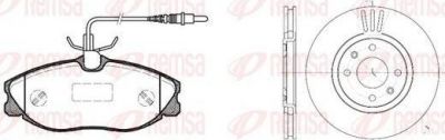 Remsa 8604.00 комплект тормозов, дисковый тормозной механизм на PEUGEOT 406 Break (8E/F)