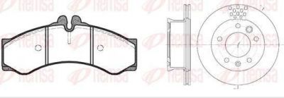 Remsa 8614.00 комплект тормозов, дисковый тормозной механизм на VW LT 28-46 II фургон (2DA, 2DD, 2DH)