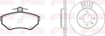 Remsa 8631.01 комплект тормозов, дисковый тормозной механизм на VW LUPO (6X1, 6E1)