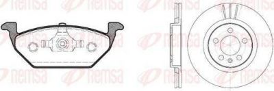 Remsa 8633.00 комплект тормозов, дисковый тормозной механизм на SKODA OCTAVIA Combi (1U5)