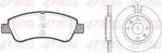 Remsa 8840.01 комплект тормозов, дисковый тормозной механизм на PEUGEOT 206 SW (2E/K)