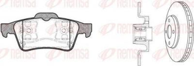 Remsa 8842.20 комплект тормозов, дисковый тормозной механизм на RENAULT LAGUNA II Grandtour (KG0/1_)