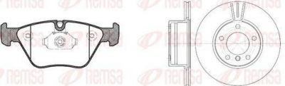 Remsa 8963.00 комплект тормозов, дисковый тормозной механизм на 5 Touring (E39)