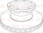 Remsa NCA1195.20 тормозной диск на MAN L 2000