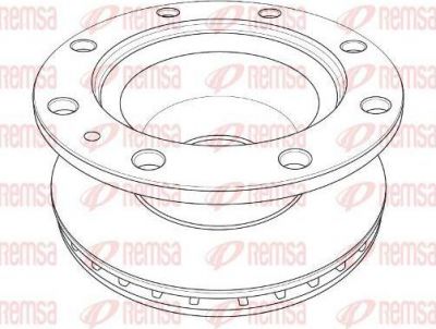Remsa NCA1202.20 тормозной диск на IVECO EuroCargo