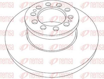 Remsa NCA1203.10 тормозной диск на VOLVO FL
