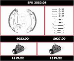 Remsa SPK 3083.04 комплект тормозов, барабанный тормозной механизм на PEUGEOT 205 I (741A/C)