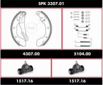 Remsa SPK 3307.01 комплект тормозов, барабанный тормозной механизм на OPEL ASTRA F Наклонная задняя часть (53_, 54_, 58_, 59_)