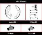 Remsa SPK 3400.01 комплект тормозов, барабанный тормозной механизм на HONDA CIVIC VI Fastback (MA, MB)