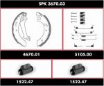 Remsa SPK 3670.03 комплект тормозов, барабанный тормозной механизм на FORD ESCORT VII седан (GAL, AFL)