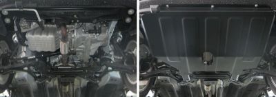 RIVAL RIVAL 111.00918.1 Защита картера + КПП + комплект крепежа, Chery Tiggo 2 2017-, V - 1.5 (111.00918.1)