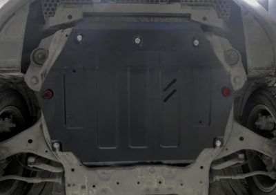 RIVAL RIVAL 111.09202.1 Защита картера + КПП + комплект крепежа, JAC S3 2014-, V -1.5 (113 л.с.), АКПП, передний привод (111.09202.1)
